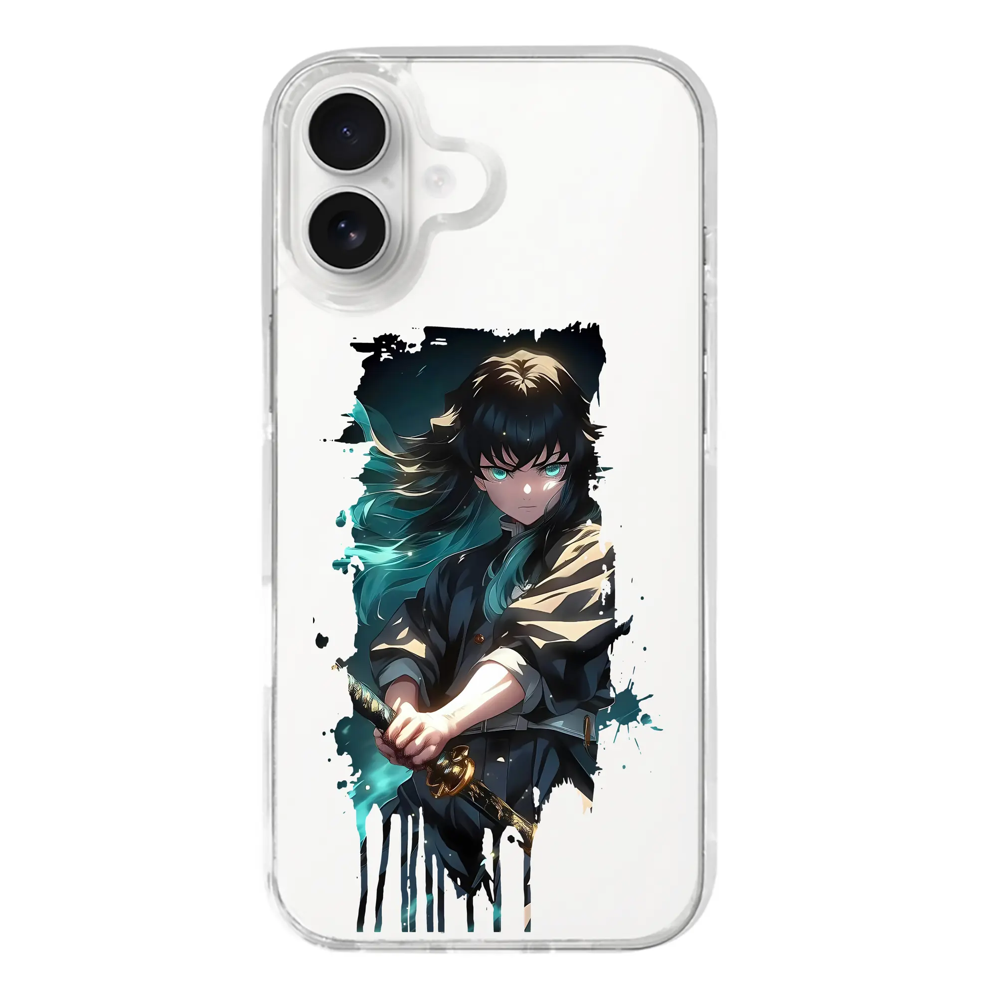 鬼滅の刃 グッズ,時透 無一郎 - iPhone 17シリーズ 透明スマホケース – 薄型・耐衝撃・精密フィット保護カバー